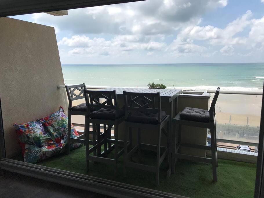 ラカノーSuperbe Vue A 180° Sur L'Oceanアパートメント エクステリア 写真