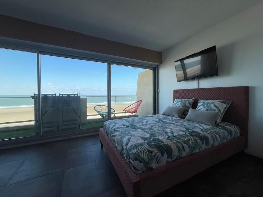 ラカノーSuperbe Vue A 180° Sur L'Oceanアパートメント エクステリア 写真