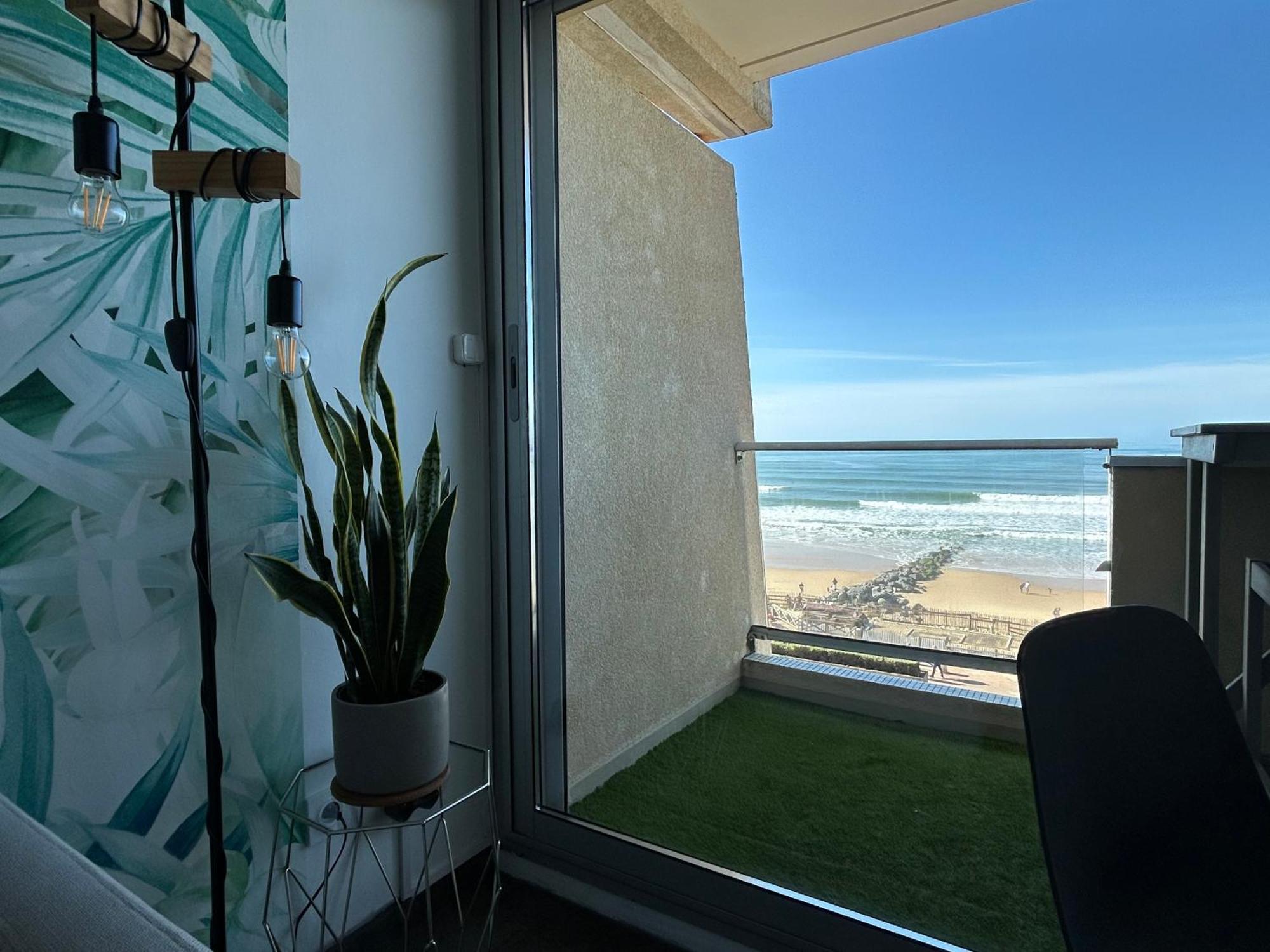 ラカノーSuperbe Vue A 180° Sur L'Oceanアパートメント エクステリア 写真