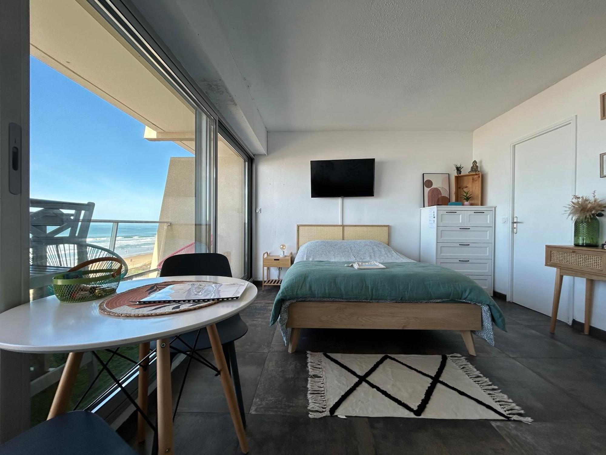ラカノーSuperbe Vue A 180° Sur L'Oceanアパートメント エクステリア 写真